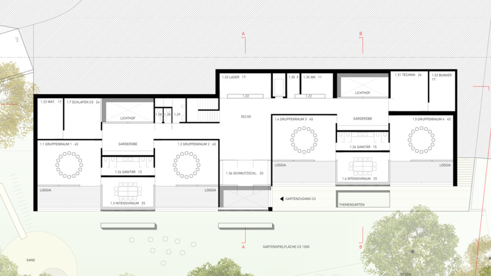 Kindergarten Kandern – Feuerstein Hammer Pfeiffer Architekten